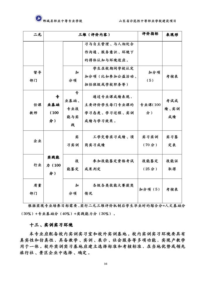 2-2-3-8-01旅游服务与管理专业人才培养方案(试行)